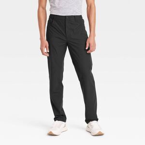All In Motion - Men's 360 Lifestyle 5-Pocket Golf Pant - All In Mo Black